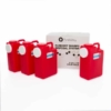 3 Gallon Sharps Disposal System (4 Pack)